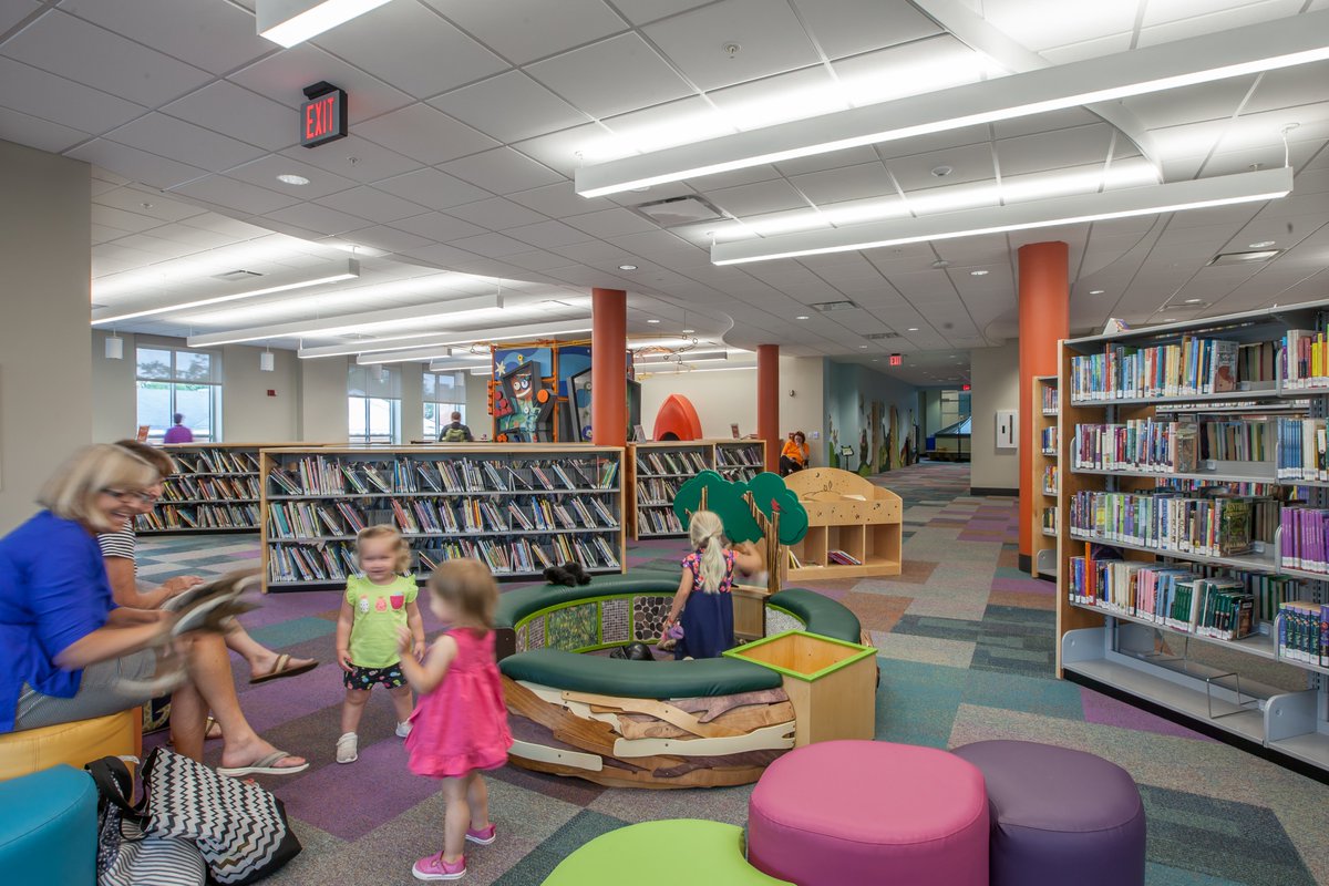 EOPArchitects's tweet photo. It’s International Children’s Book Day! At EOP, we believe that libraries are vital to the quality of life. Services are constantly adapting to a changing community, emerging technology, and innovative models of service to better serve our communities, and our children. https://t.co/cM56AUhvOO