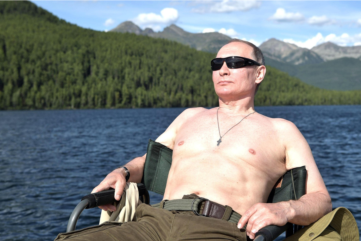 nypost's tweet photo. Putin is Russia's sexiest man, Russian poll finds https://t.co/d07QPgFyqw https://t.co/KQB0KFwe94