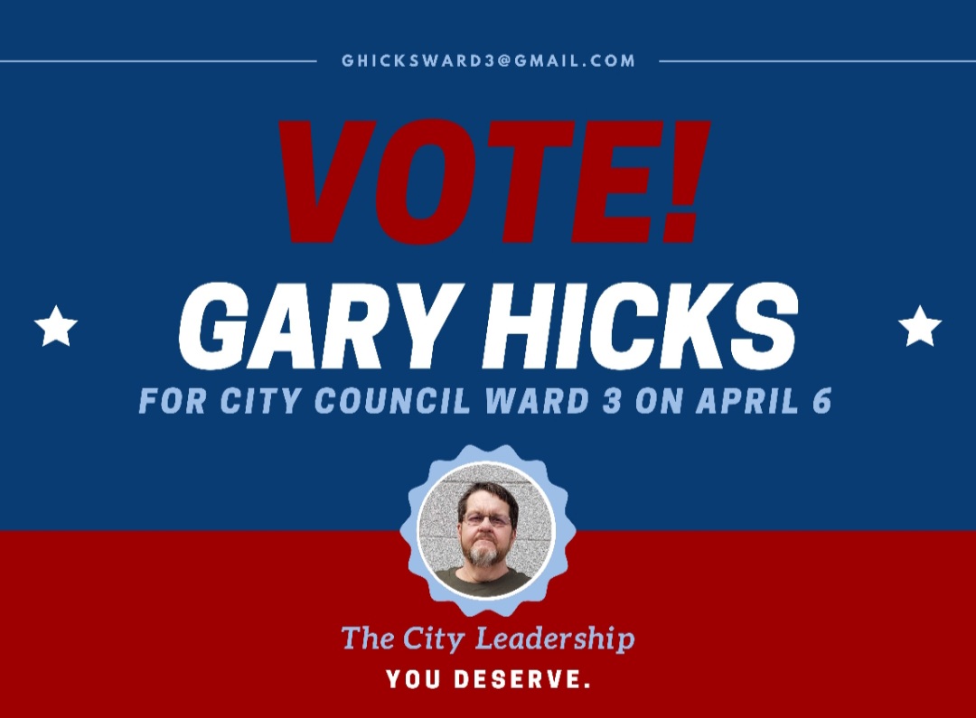 Tiffanys2000's tweet photo. Get out and have your voice heard on Tuesday April 6th #VoteForGary https://t.co/frr4gkRv4l