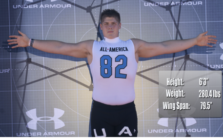 CraigHaubert's tweet photo. Was good & underrated group of OL's @ UA Arizona Camp last wknd-1 prospect was curious to see based off film was Joe Brown & performed well & reinforced the feeling he's a '22 OL out of Utah flying under the radar & worth a look. All Film & Data posted @TheUCReport @Rjoebrown79 https://t.co/iy39TitboB