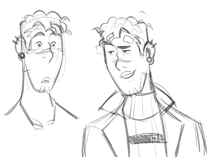 it took me some time to figure out how to draw him but here's mistah steel lol 