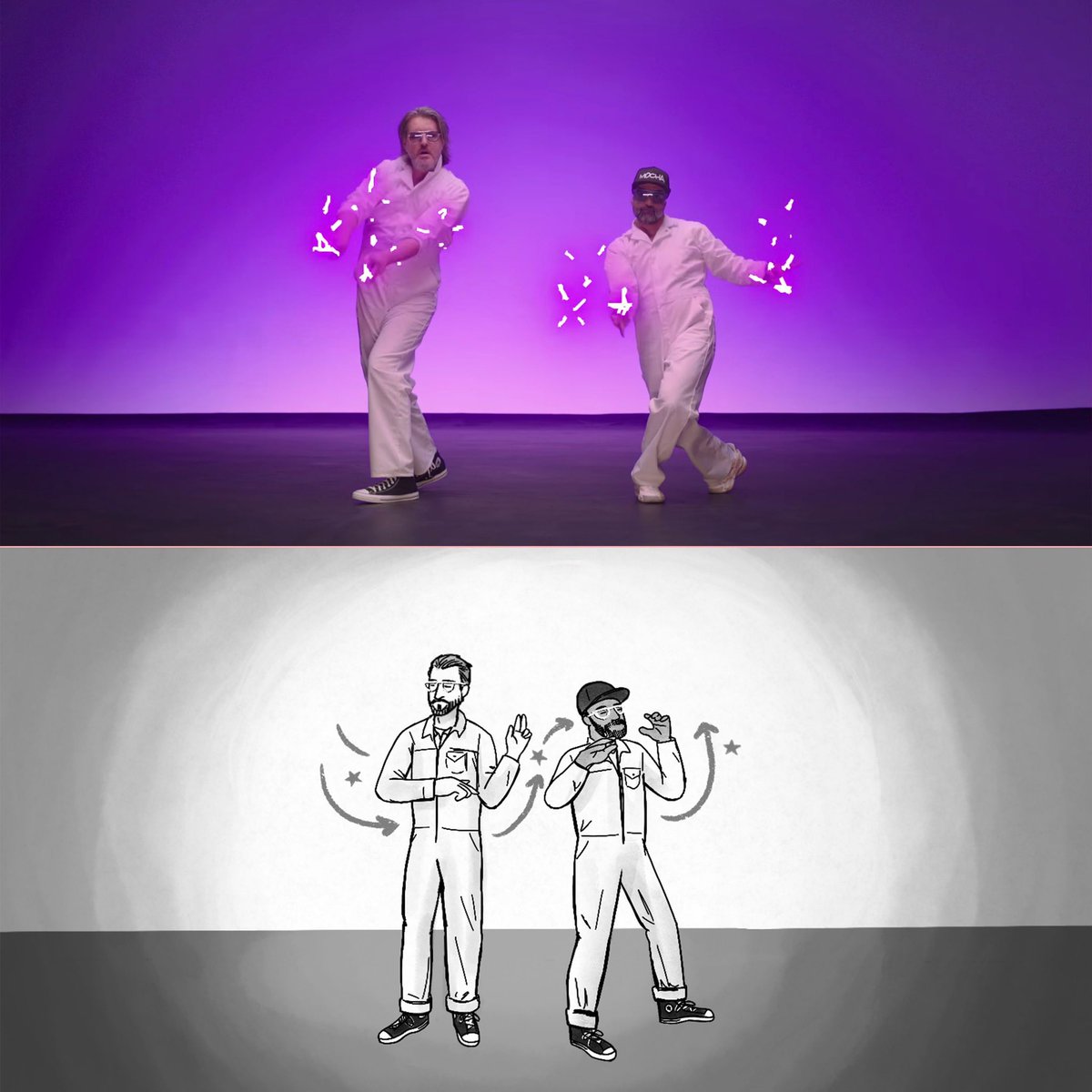 Jen_Backman's tweet photo. 😀✨ It was such a blast creating these storyboards for Roz and Mocha’s new ad. 

Drawing Roz and Mocha was so much fun!
.
.
@rozweston @mochafrap @KiSS925 #rozandmocha #storyboards #freelanceartist #storyboardartist #illustragram #torontoartist #advertisement #panels #radioshow https://t.co/hci2VJ7uQZ
