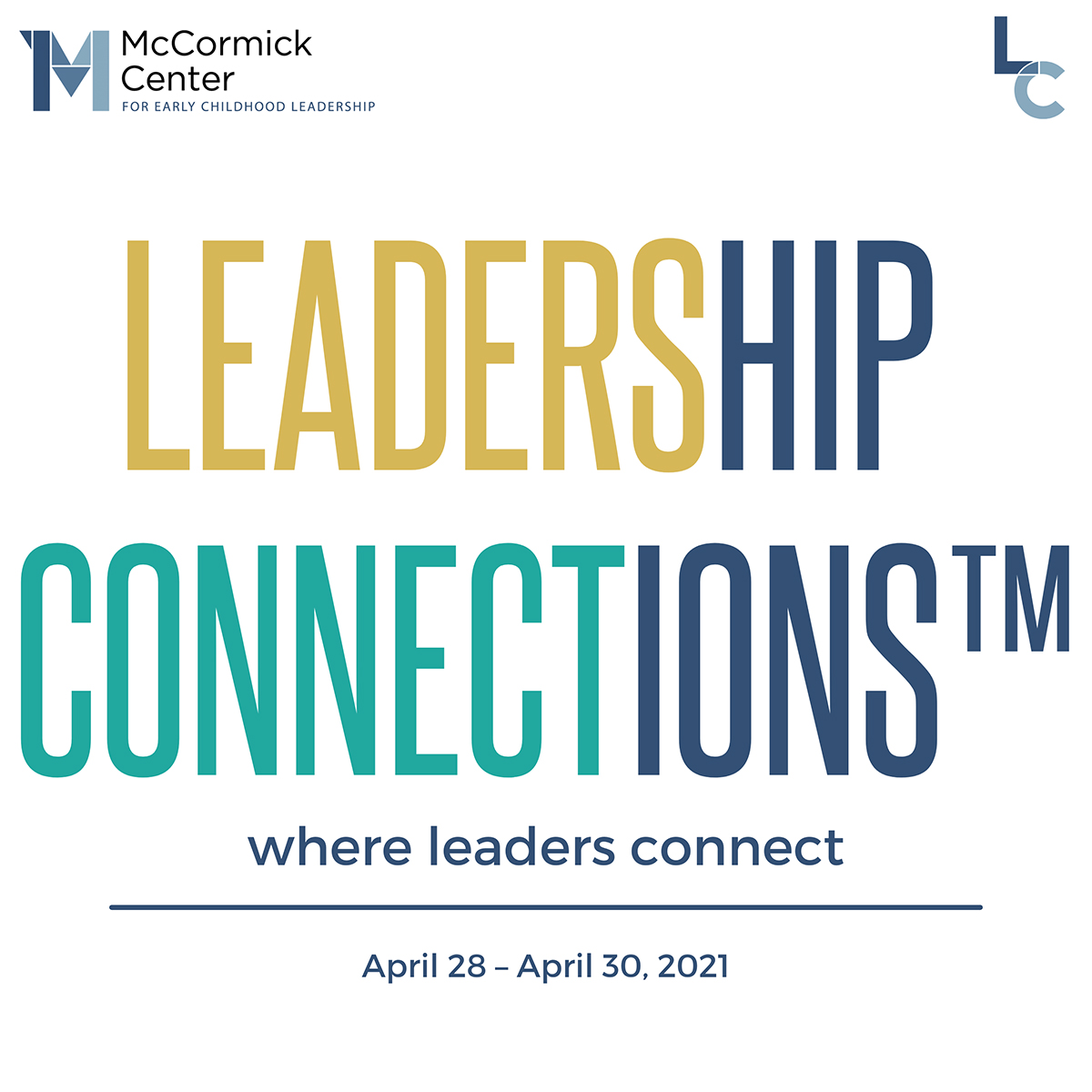 ExchangePress's tweet photo. We’re so excited to be a gold sponsor for McCormick Center's Leadership Connections™ Virtual Conference!

Are you looking for a place to connect with other leaders in early childhood? If so, register now: https://t.co/VmZlJ1so26.

#LC2021 #LeadershipConnections
@MCECL https://t.co/AX1dWy5aCh