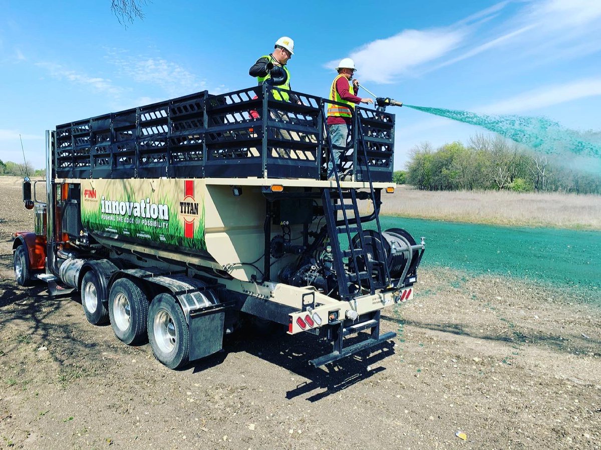 romcoequipment's tweet photo. April showers bring May flowers! @FinnCorporation HydroSeeders are the best in the business and always a good investment! #romcoequipment #romcoequipmentco #ROMCO #finncorp #finn #hydroseeder https://t.co/PvXfrxbSsU