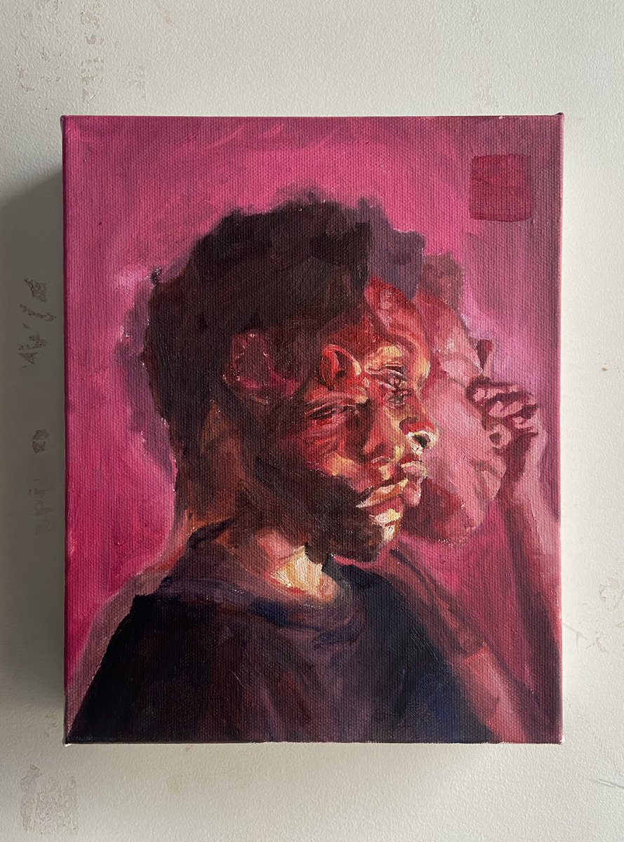 jonathanxpinto's tweet photo. anthony’s song, 8x10” oil on canvas. https://t.co/6Atllj0eCy