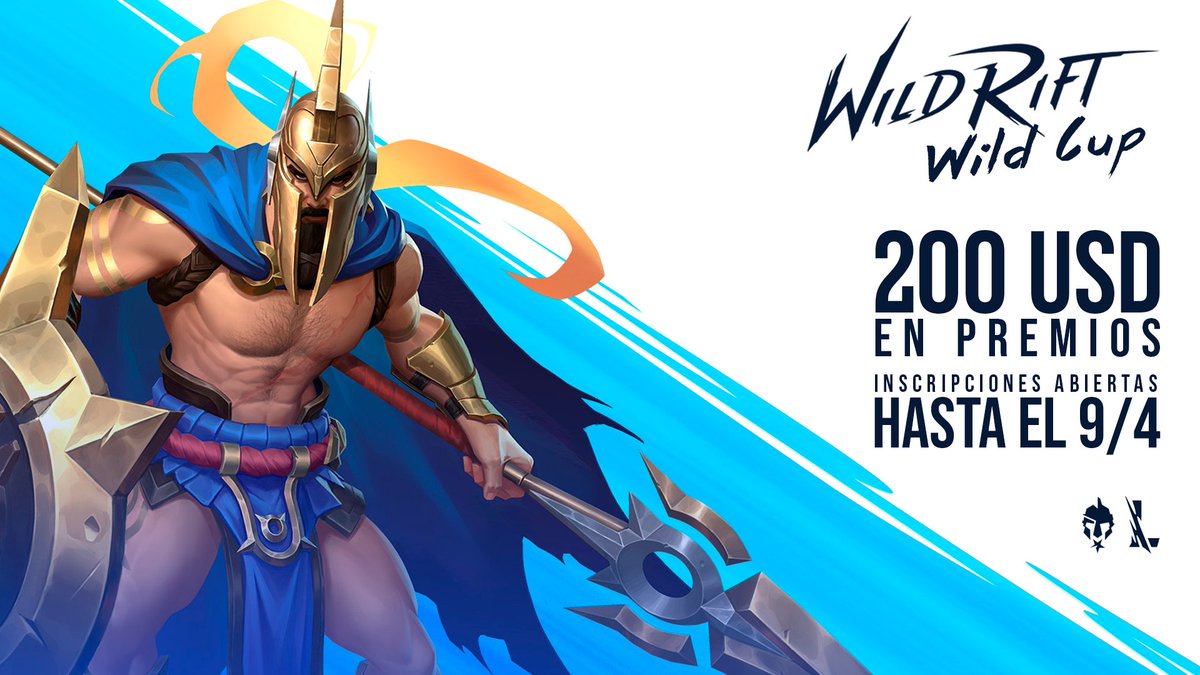 Es ahora! 
Inscríbanse Gratuitamente desde hoy hasta el 09/04!
Torneo para TODO LATAM por 200USD en premios 
Inscríbete aquí: egl.tv/tournament/6269
Nos vemos en la grieta!