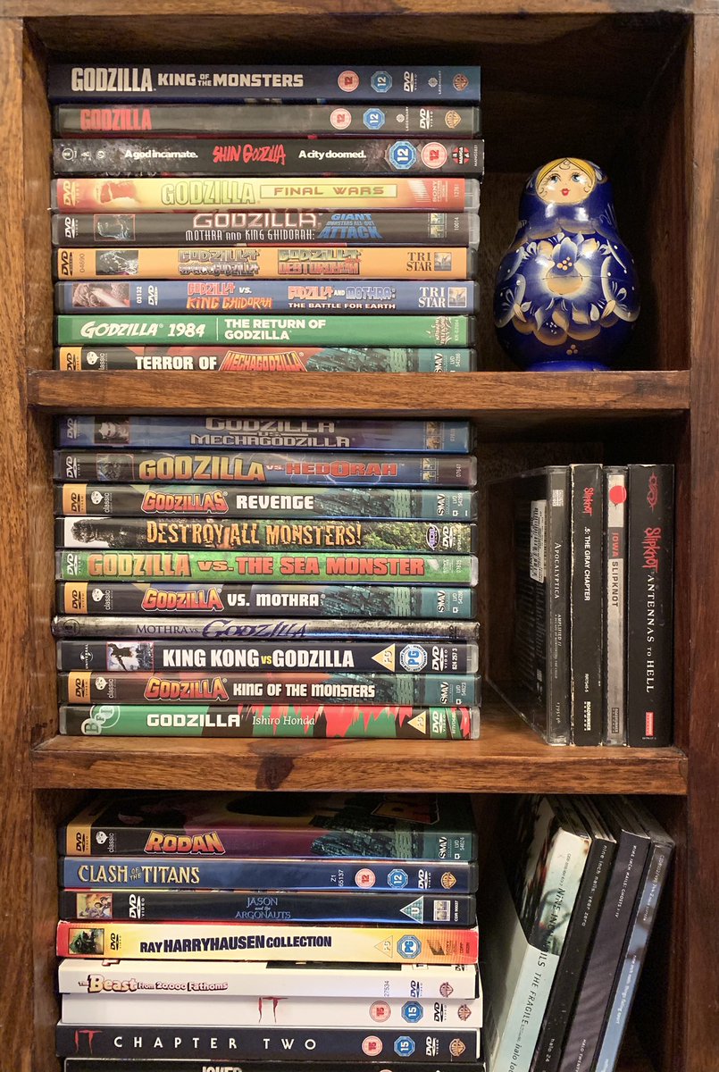 The best thing about #WorldAutismDay ? My new Godzilla films turned up to add to my collection 😁😁 

#AskingAutistics show me your collections/passions that bring you #AutisticJoy ?

#autistic #AutismAcceptance #AutismAcceptanceMonth  #ActuallyAutistic