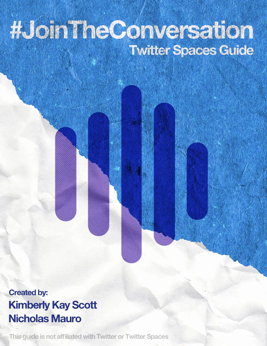 retromauro's tweet photo. Kimberly and I are so excited to share this with our Spaces fam! We have been working on this for a few weeks now.   From @dearkimberlykay and Nicholas Mauro comes a quick, approachable, guidebook on hosting high-quality Twitter Spaces.  
Download here: https://t.co/tFLJTX1X3M https://t.co/ykE4S2aD6y