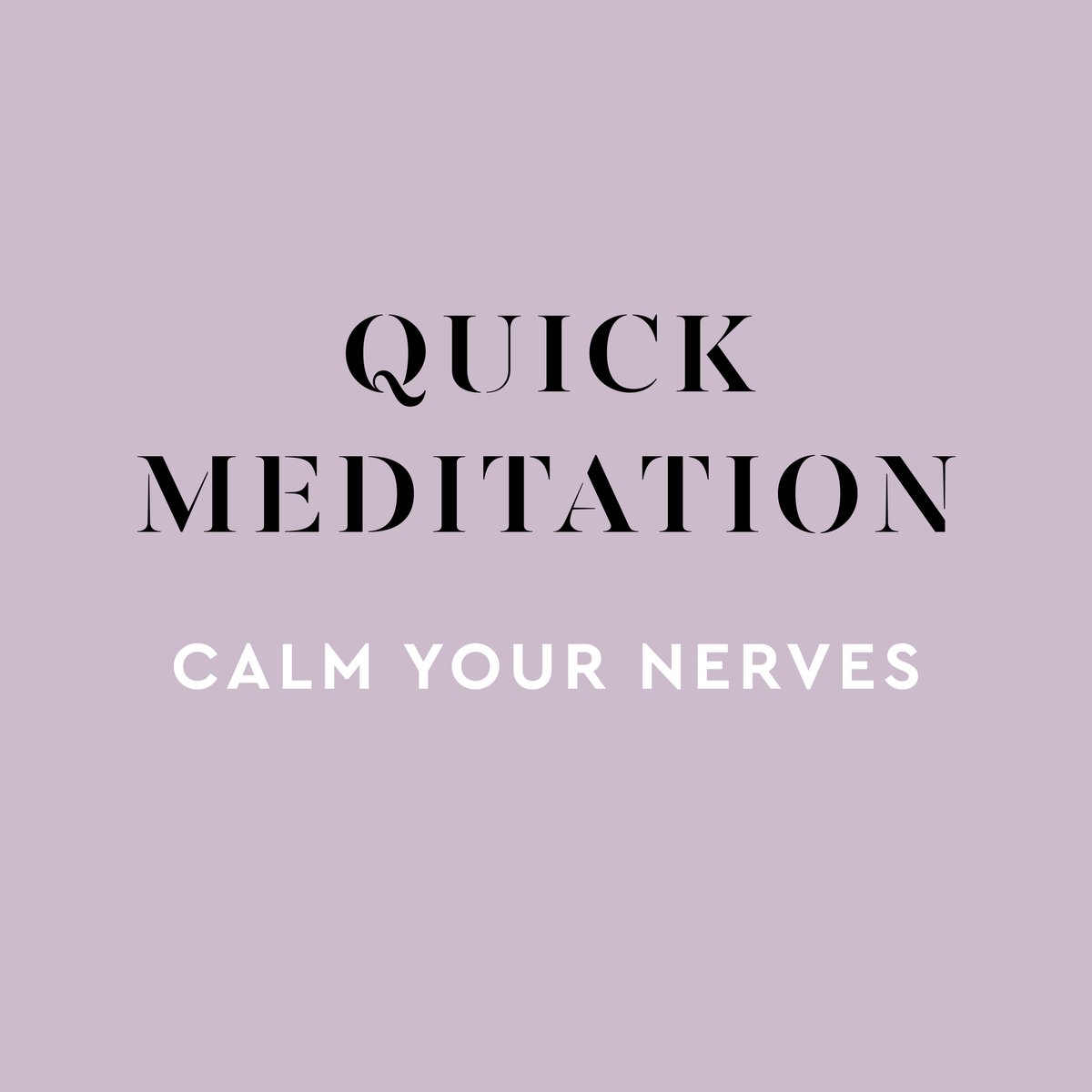 wellenoughbooks's tweet photo. Try this meditation from @corinnesweet's The Mindfulness Journal for when you need five minutes to calm your nerves! #QuickMeditation https://t.co/OoMJ1fpkv4