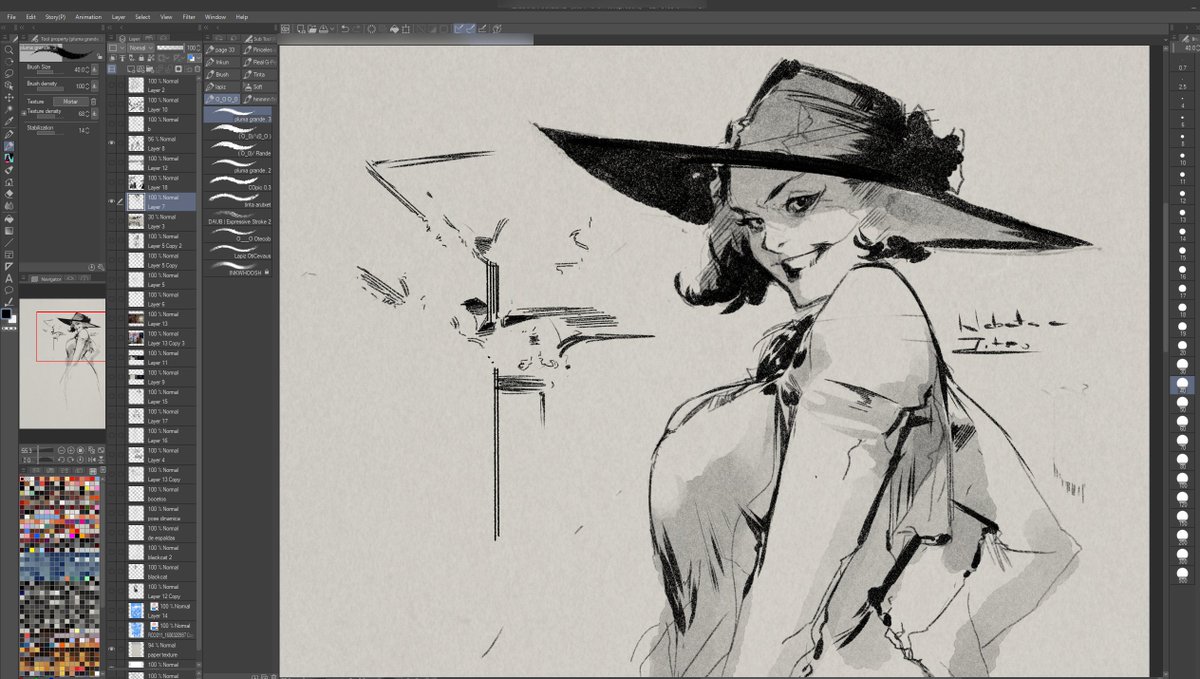 Sketching before work. ?
#ResidentEvilVillage #RESIDENTEVIL8 #LadyDimitrescufanart #CLIPSTUDIOPAINT #shecansteponmewhenevershewants 