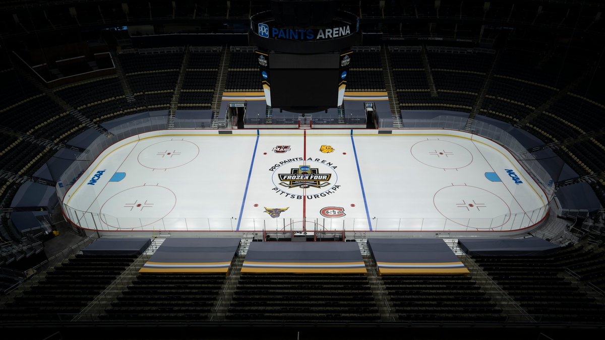penguins's tweet photo. Frozen Four vibes 😍 https://t.co/sRURIqvCei