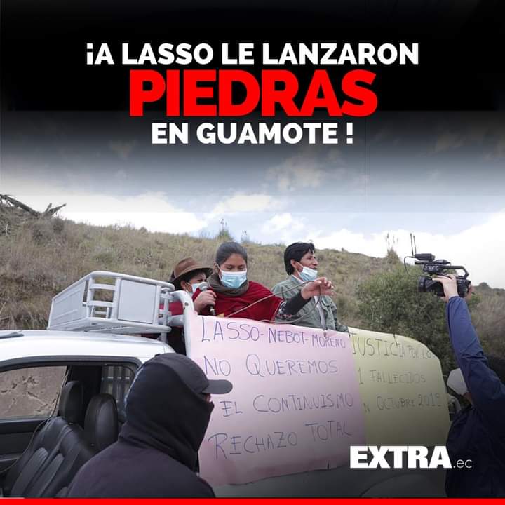 Lanzarle huevos y piedras a Correa fue repudiable, lanzarle piedras y huevos a Guillermo Lasso TAMBIEN es repudiable, indignarse con una y aplaudir la otra te convierte en un fanático tonto.