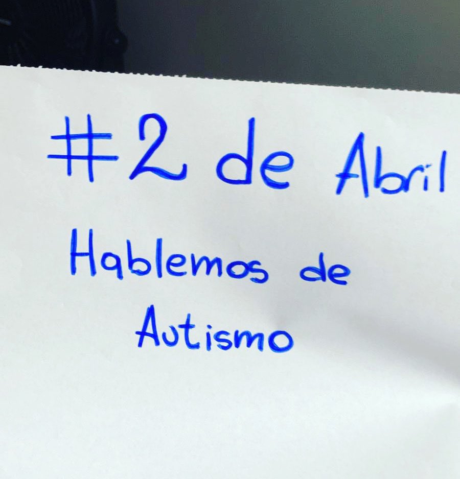 paogatto's tweet photo. Día Mundial de Concientización sobre el Autismo 💙💙 #HablemosDeAutismo #PuedoAPRENDER #PuedoTRABAJAR https://t.co/1NBVCVybhR