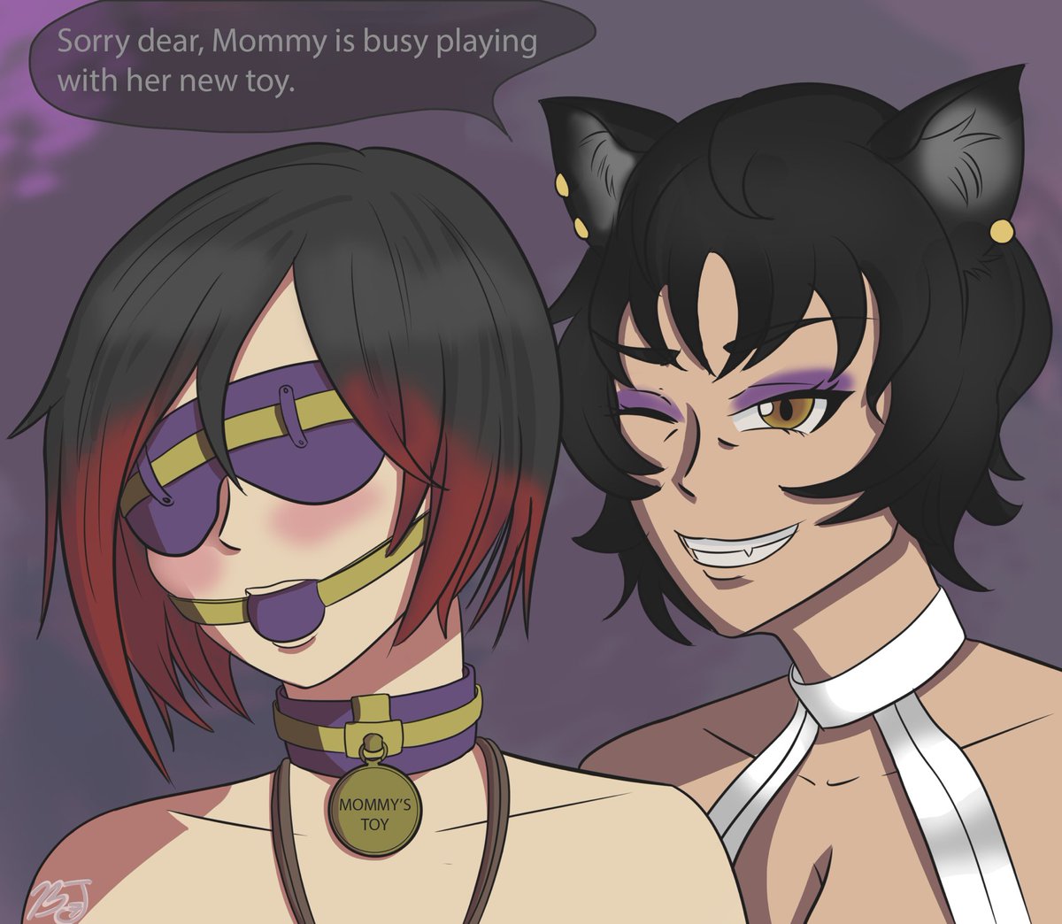 Ruby texted me an hour ago to let me know she got to my house safely , my mom texted back on her scroll with this

Kali: hey sweetie thanks for the early present you better get home quick cause I got a set just like hers for you

💗&amp;🔄 appreciated