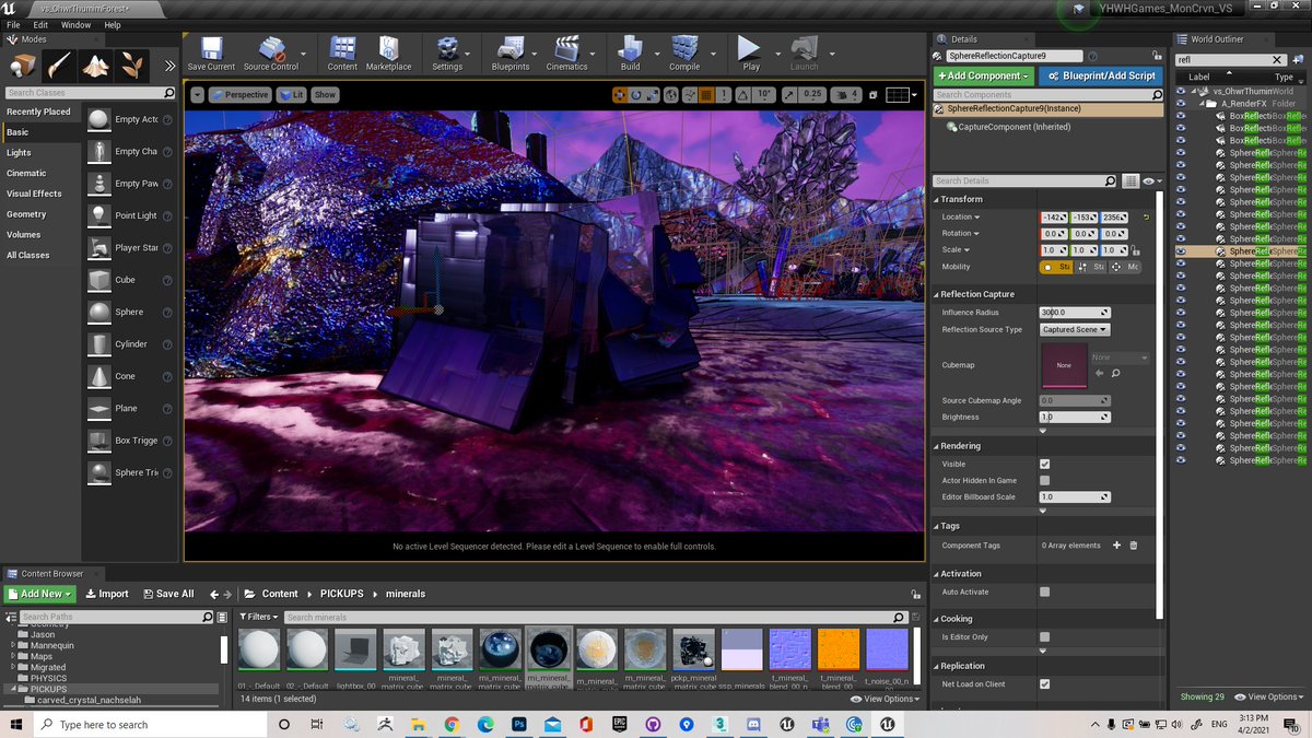 YHWHGames's tweet photo. Day 46 of 313
Built this cube matrix today. Pretty happy with the progress!
#YHWHGames #UnrealDev #UE4 #GameDevelopersLifestyle #MaxLife #mineralMatrixCube #Matrix #MonsterCaravan #MonsterHunter #RiverofLife #KingOfUnwrap #Unwrapper #Unwrapping #Patriarcs #UnrealDeveloper https://t.co/zRnPHQoULI
