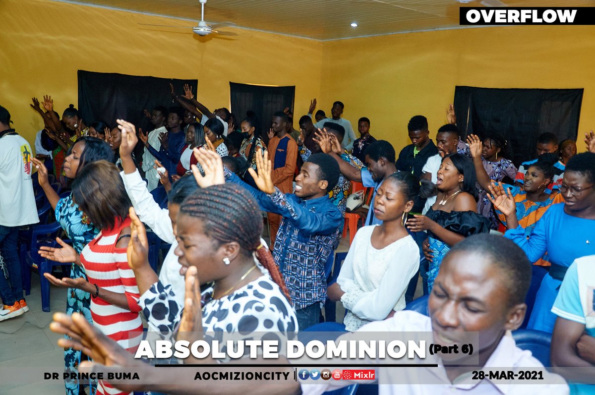 aocmizioncity's tweet image. REPOST FOR SUNDAY SERVICE
28-MARCH-2021

ABSOLUTE DOMINION Part-6

#TheWorshipExperience
#2021AbsoluteDominion
#AbsoluteDominionPart_6
#Ppteaching
#AOCMIglobal
#ZionCityNation
#TheSuperMegaChurch
#TheSupernaturalAdvantage
#TheHeavenlyJerusalem
#28_March_2021