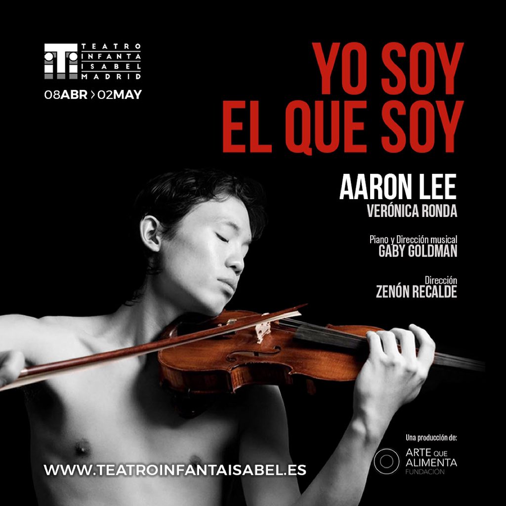 soyelquesoyshow's tweet image. #YoSoyElQueSoy La Historia de @Aaron_LeeVerace estará en el Teatro Infanta Isabel de Madrid a partir del 8 de ABRIL de Jueves a Domingo. 

ENTRADAS EN teatroinfantaisabel.es

@Teatro_Infanta #aaronlee #teatro #autobiografia #theatre #musica #music #LGTB #madridteatro