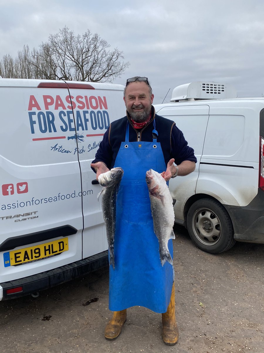 PassionSeafood's tweet photo. New season long-lined wild bass. #suffolkheritagecoast @FishKittiwake #apassionforseafood #call4fish https://t.co/LfwXHryMFY