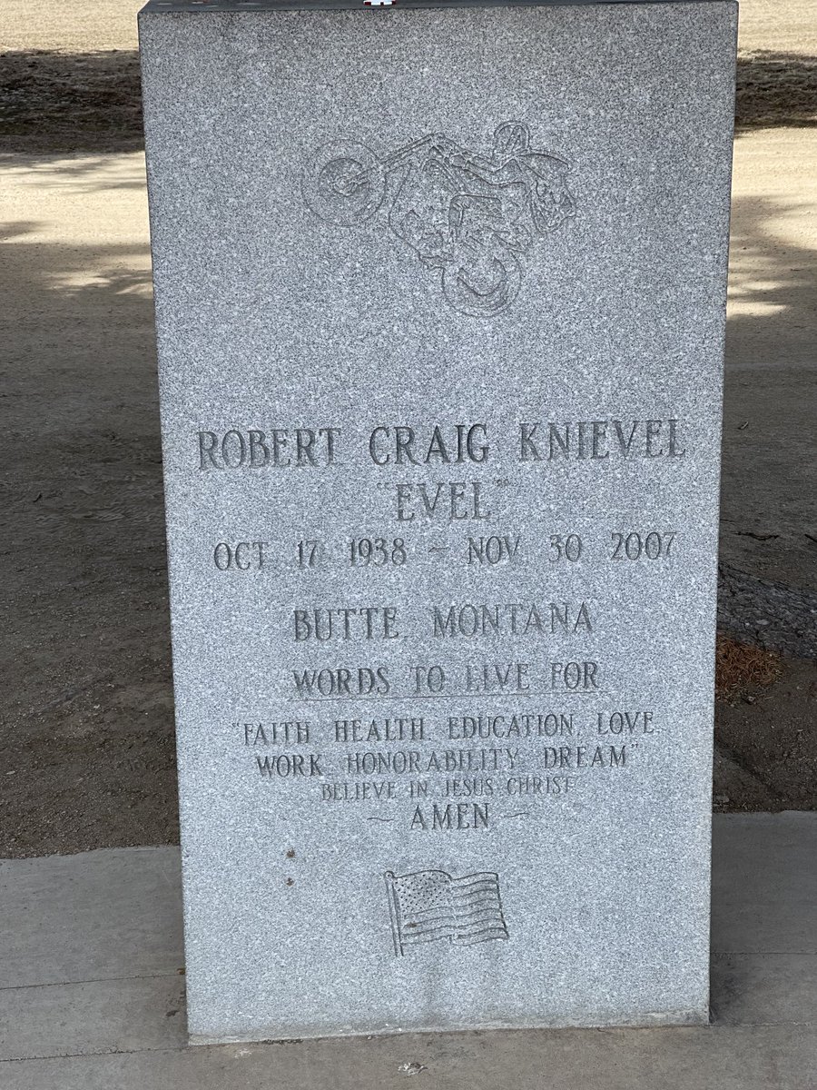 BobIPG's tweet photo. Sage words from a guy named “Evel”. https://t.co/IPeutFplvK