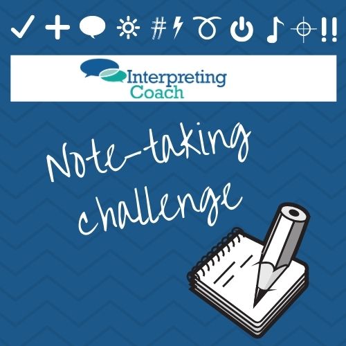 terpcoach's tweet photo. Anyone feel they need to brush up on their note-taking technique?

Here's a free 5 day challenge for you - perfect for interpreting students.

https://t.co/RaM512C4R3 https://t.co/JNLJQYgeL7