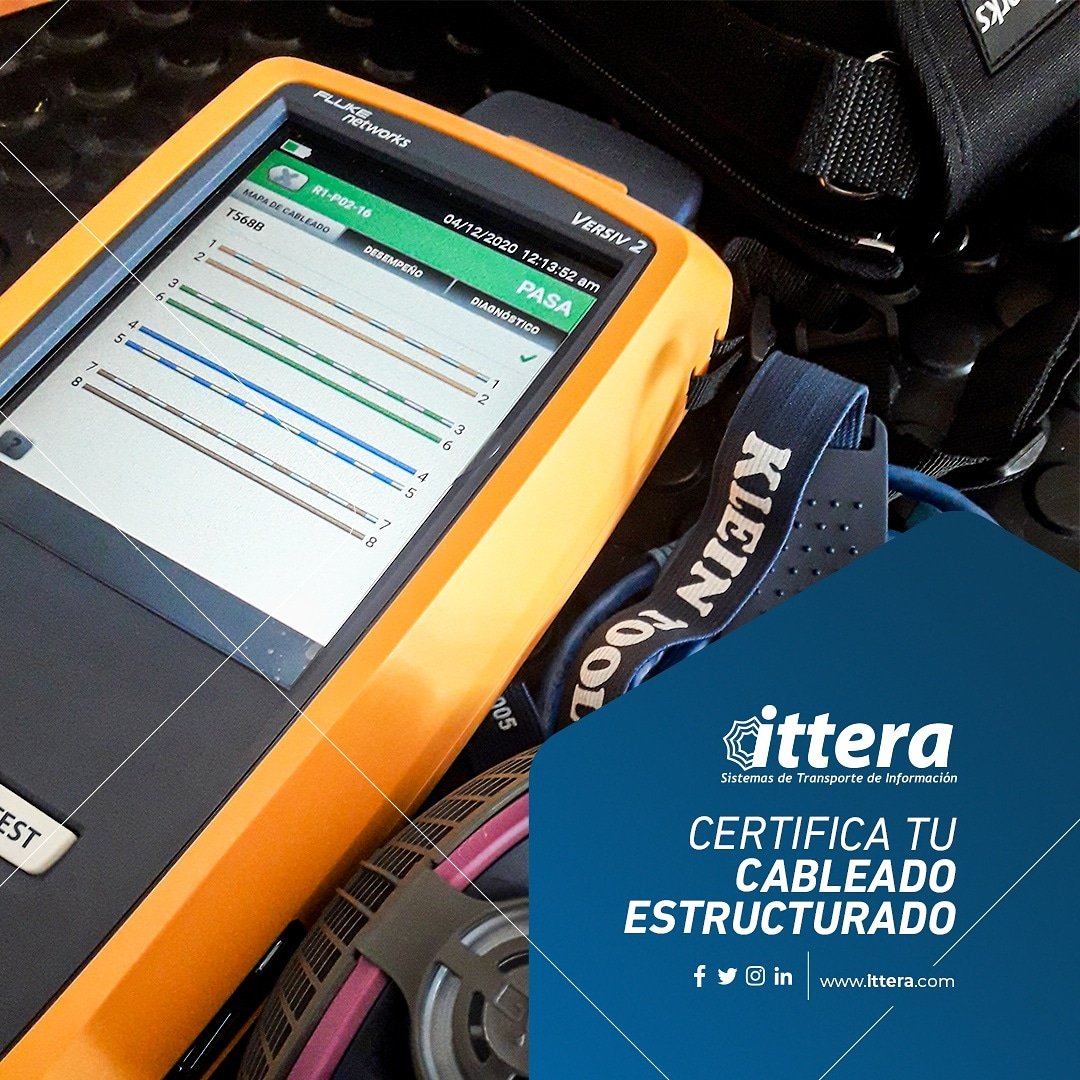 ittera_LA's tweet photo. ¿Porque es necesaria la certificación del cableado estructurado?
La certificación evalúa el desempeño de un sistema de cableado estructurado y verifica el cumplimiento de los parámetros de transmisión especificados en los estándares que lo comprenden.
#ittera #Venezuela https://t.co/PP0aKMb7Wp