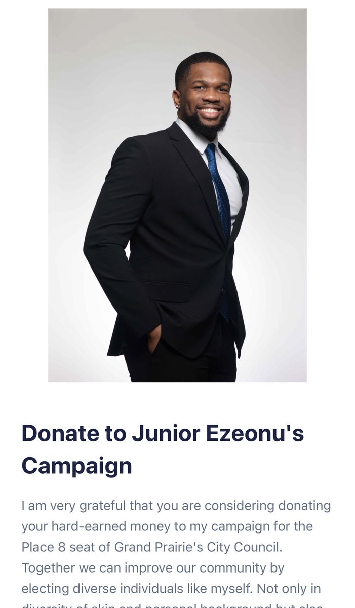 callmejre's tweet image. Election Day is 29 days away &amp;amp; Early Voting begins in 17 days!

I need your help! If you can donate $5, $10 or $25 it will go a long way to help us win this race! 

Please donate here:

secure.actblue.com/donate/junior-…

If you prefer to use Cash app/Zelle we accept donations there as well
