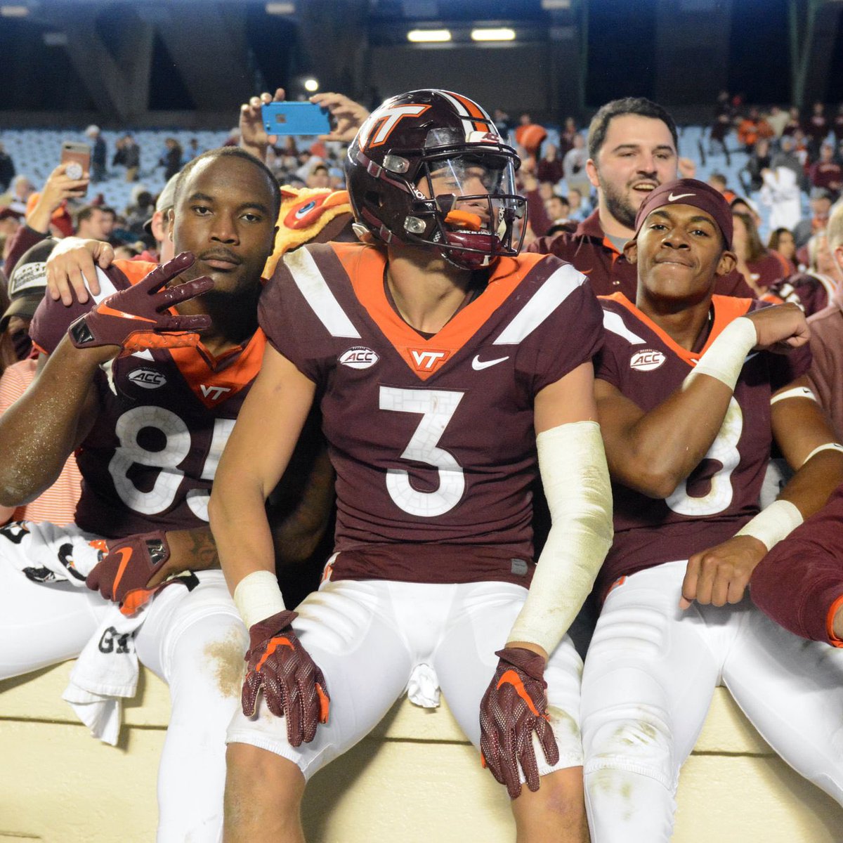 Caedeezy's tweet photo. #AGTG Blessed to receive an offer from Virginia Tech University✅ @coachcarter1911 @CoachScottTX @WRAB50 @Jafar_Williams @HightowerFball #YACBOYS https://t.co/LjbBRvYanb