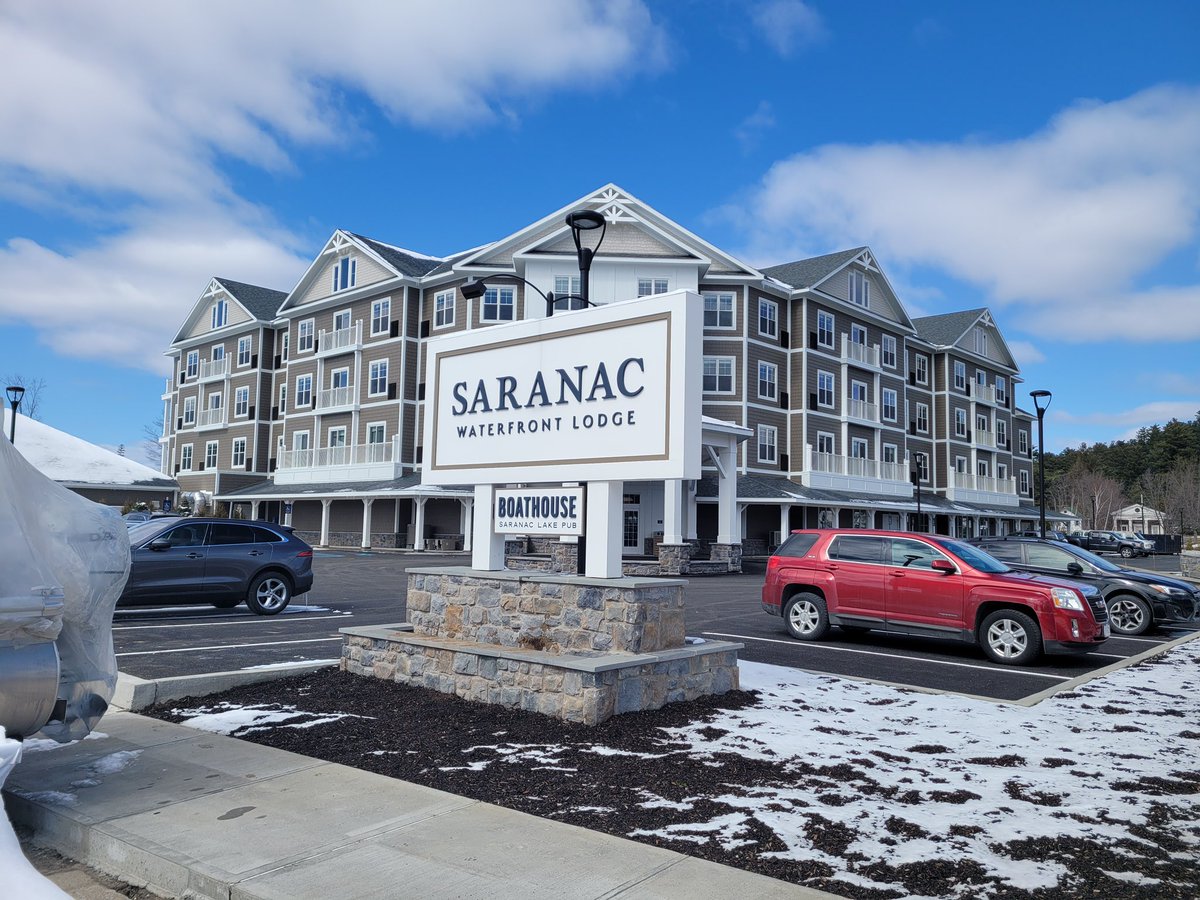 Yesterday vs Today- you have to love spring in the Adirondacks! ❄️☀️