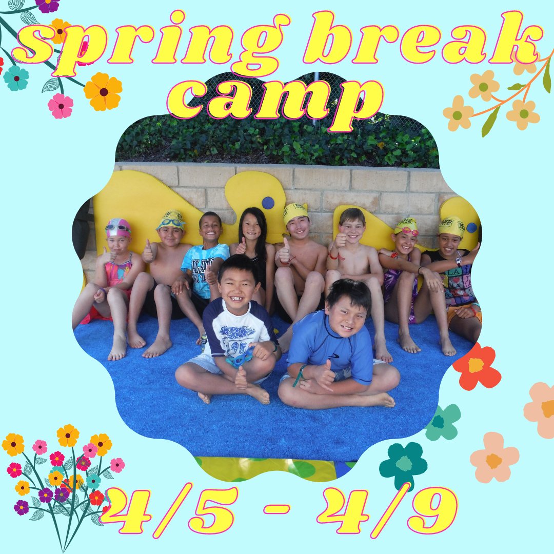 DalandSwim's tweet photo. Sign up for our spring break camp, open to ages 4-14. Crafts, games, pool time, and lots of fun for everyone!! 
(This picture was taken pre-pandemic, we now have COVID guidelines in place, including mask-wearing and social distancing). Come join the fun! https://t.co/8jskCpcZsf