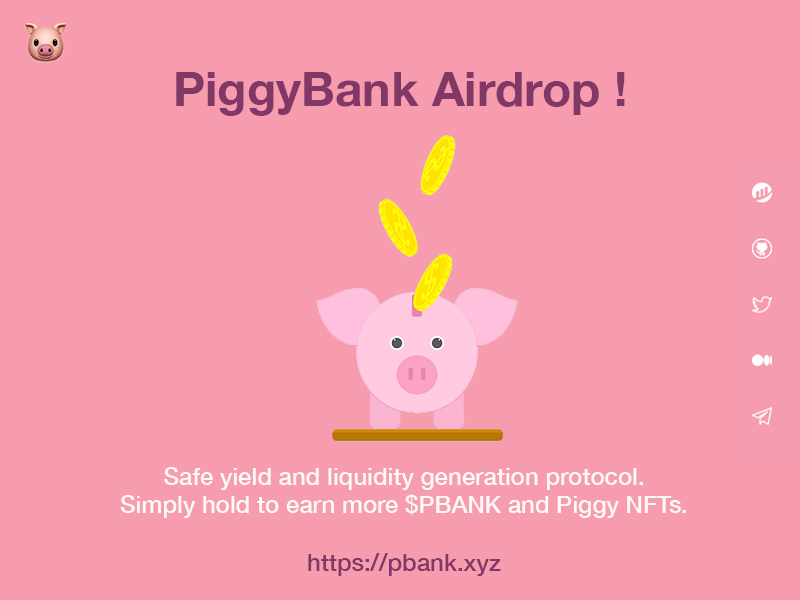 PiggyBank 🐷 #BSC tweet media
