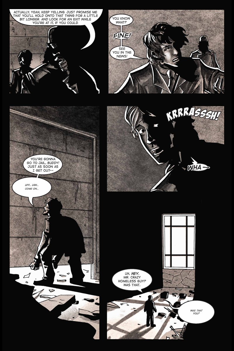 WordsofSteele's tweet photo. First cooked up when I was in middle school, Arcane is (almost) in the can! Look for the first arc to begin dropping this summer, courtesy of Eli Schwab at Cosmic Lion! https://t.co/WAmYGVCg5W