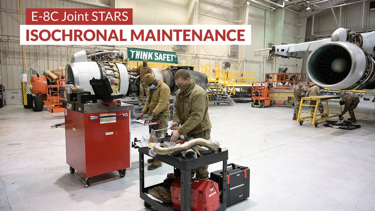 FUN FACT FRIDAY - E-8CJoint STARS Isochronal Maintenance youtu.be/fkA8okaNkI0 via <a href="/YouTube/">YouTube</a> Watch this video for some fun fact about our Team JSTARS innovative isochronal maintenance. Keeping JSTARS MISSION READY ALWAYS.