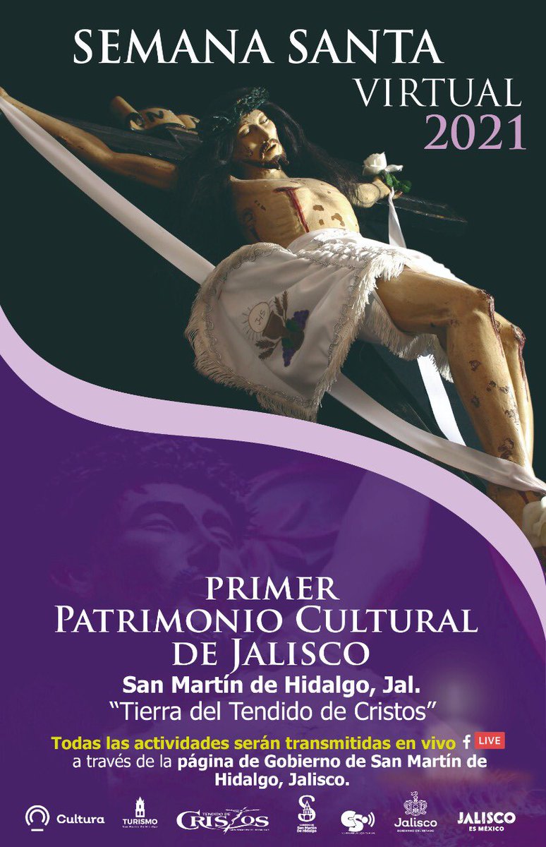Moisesrocam's tweet photo. Es tradición, es orgullo de los sanmartinenses.
Somos Patrimonio Cultural de Jalisco desde el 29 de octubre de 2016.

#TierradelTendidodeCristos #porSMH #SemanaSanta https://t.co/4wKQOyqMMu
