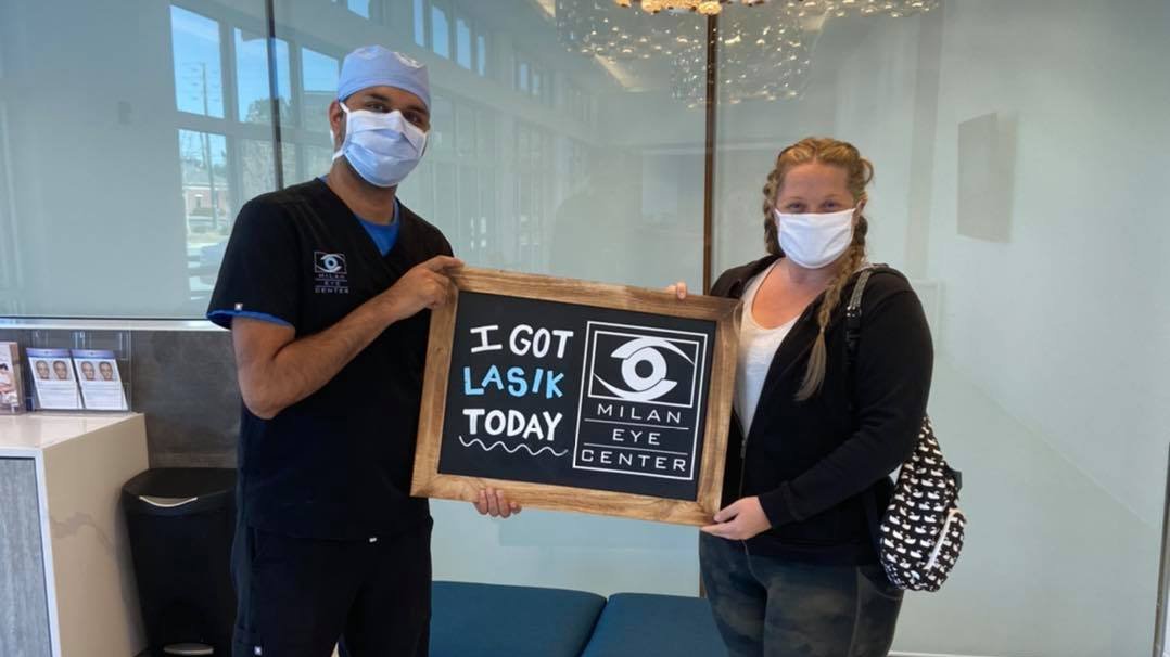 MilanEyeCenter's tweet photo. Baseball ⚾️ is just starting back, but LASIK is still in full swing at Milan Eye Center! Call us today to find out about saving up to $800 on your LASIK procedure! #LASIK #PRK #theMECexperience https://t.co/rZGJ59nTrq