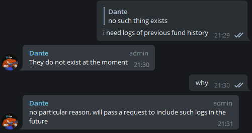 Cash4Sins's tweet photo. @SBF_Alameda @FTX_Official @ftx_us 
SHOW ME THE INSURANCE FUND LOGS, I DON'T GIVE A SHIT ABOUT YOUR LIQUIDITY PROVIDER PROGRAM, SHOW ME THE FUCKING LOGS CAUSE RN IM PRETTY SURE YOU HAVE FAKE VALUES ON YOUR WEBSITE AND SHOULD BE INVESTIGATED/AUDITED. SHOW US THE FUND LOGS https://t.co/97jr2oHRlG