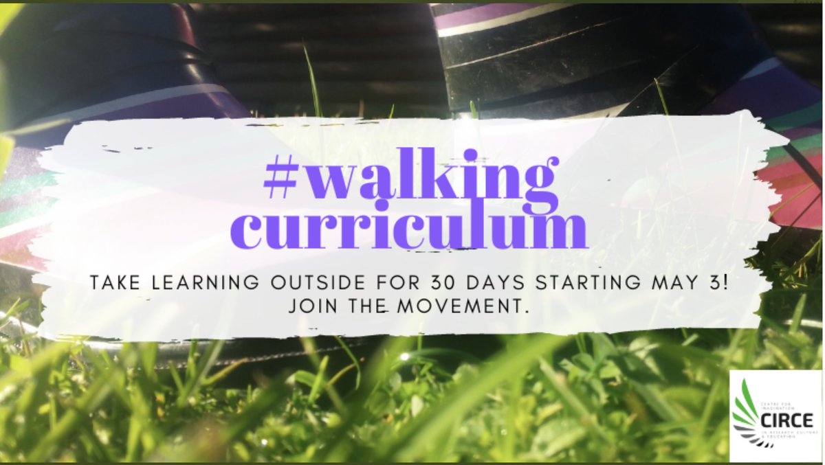 This is my favourite spring activity to do with my class. It awakes imagination in many ways. I especially like how it breathes new life into their creative writing & supports emotional well being. @CIRCE_SFU circesfu.ca/practice/ecolo… @perfinker #walkingcurriculum #getoutside