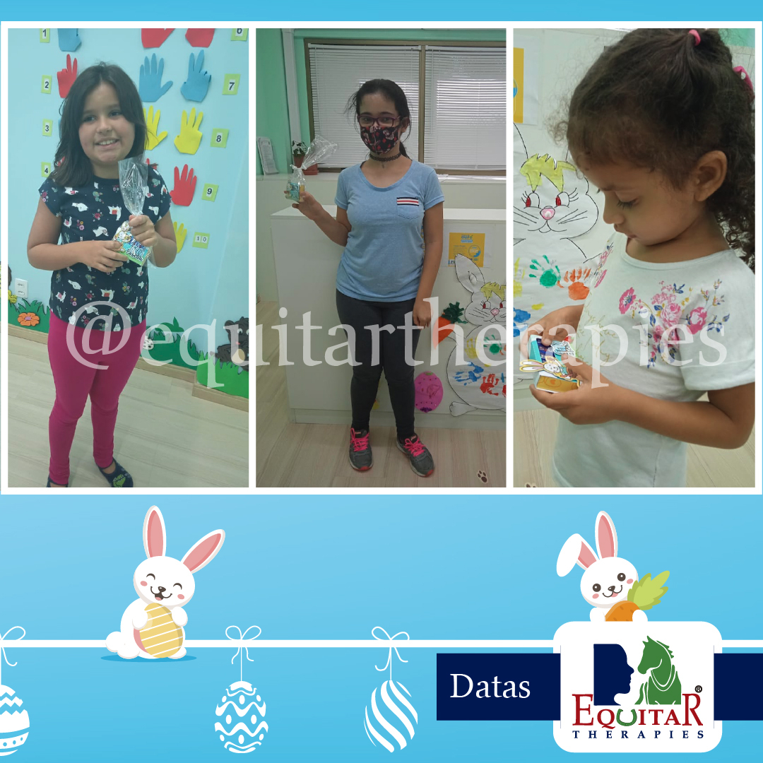 EquitarBr's tweet image. Ontem encerramos as atividades da semana de páscoa com lembrancinhas para nossos queridos pacientes! Nem precisamos dizer que eles amaram, né? 😋🍫🐰

#equitar #equitartherapies #desenvolvimentoinfantil #páscoa