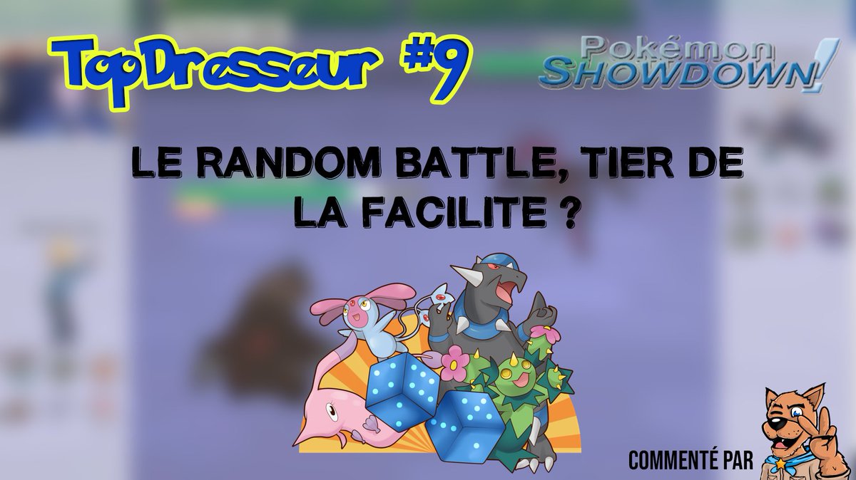 Shyster_Keitaro's tweet photo. 🎥 VIDÉO YOUTUBE 🎥

Avec un peu de retard, voici un tout nouveau #TopDresseur basé sur le Random Battle de #PokémonShowdown !

➡️ https://t.co/BCxsvqEf46

@RT4French @RtCocorico @RTYouTubeFR @Edael_ @Kaikoryu @Ligente @NONOMRT @Ryiokai https://t.co/nmuMi966Zb