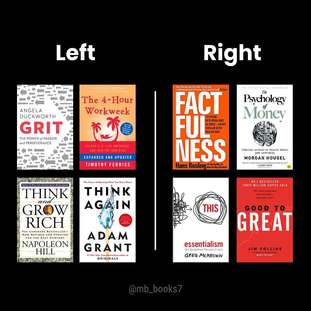 Which side would you pick? 🤙🏻 These are 8 influential business and leadership books that can instantly boost your skills