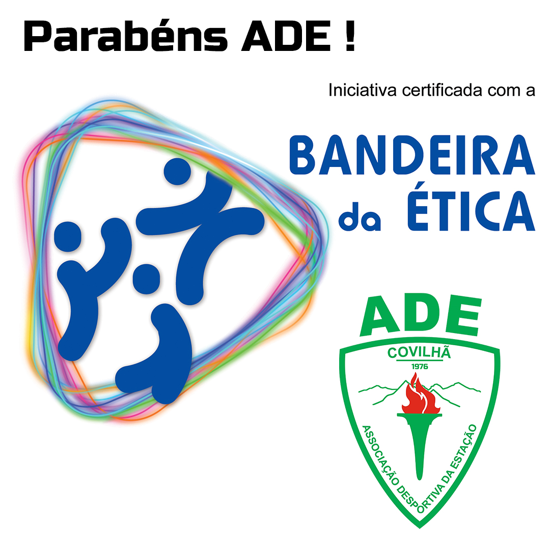 ADEstacao's tweet photo. A candidatura da ADE à certificação da Bandeira da Ética foi aprovada pelo Instituto Português do Desporto e Juventude/ Plano Nacional de Ética no Desporto!
Obrigado a toda a família ADE por tornar tudo isto possível! https://t.co/zjZ2pHlGjc