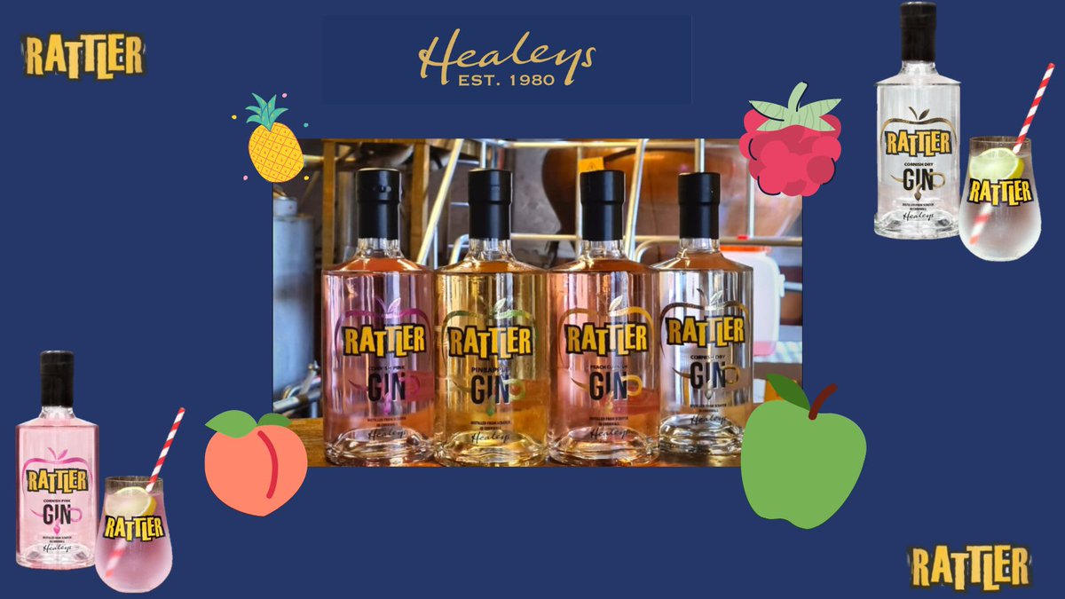Got that Friday Feeling? We thought so... Treat yourself to a Rattler Gin !🐍🍹
Distilled from scratch in Cornwall !〓〓
buff.ly/38SF8oy
#cornishgin #gin #madefromscratch #healeys #rattler #cyder #pinkgin #drygin #pineapplegin #peachgin