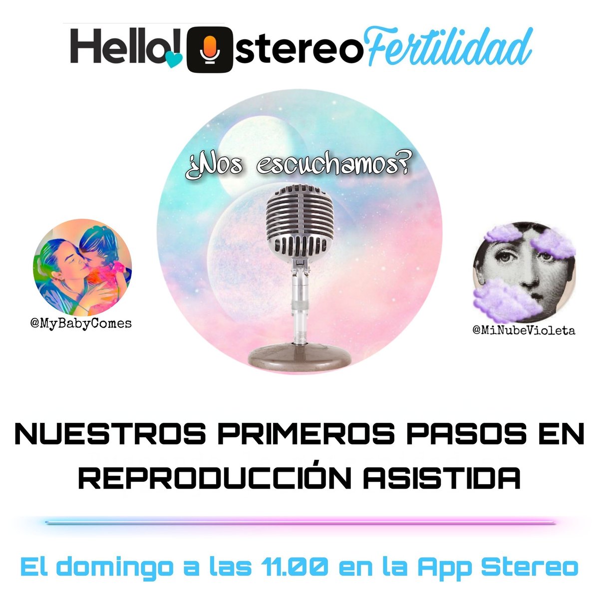 MiNubeVioleta's tweet photo. #Infertilpandy, el domingo estaremos @MyBabyComes y yo hablando de nuestros primeros pasos en reproducción asistida con un enfoque emocional
Buscando la maternidad en solitario y en pareja respectiva/

Me encantará si os pasáis 💜

https://t.co/oRBxWRjPCz

#HelloStereoFertilidad https://t.co/eVqhdGLtmF
