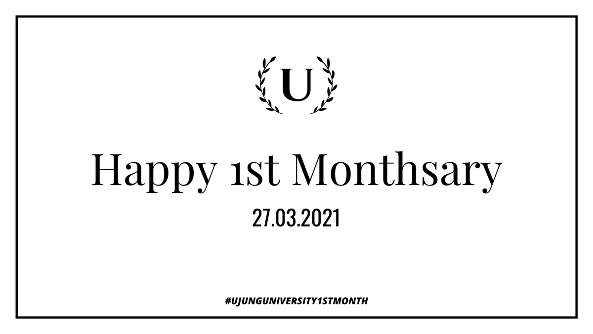 ujungsns's tweet photo. Happy Ujung 1st Month! May we all will stay together till the end. Let's create more memories together. #OneMonthAndCounting https://t.co/PbQzIErWCr
