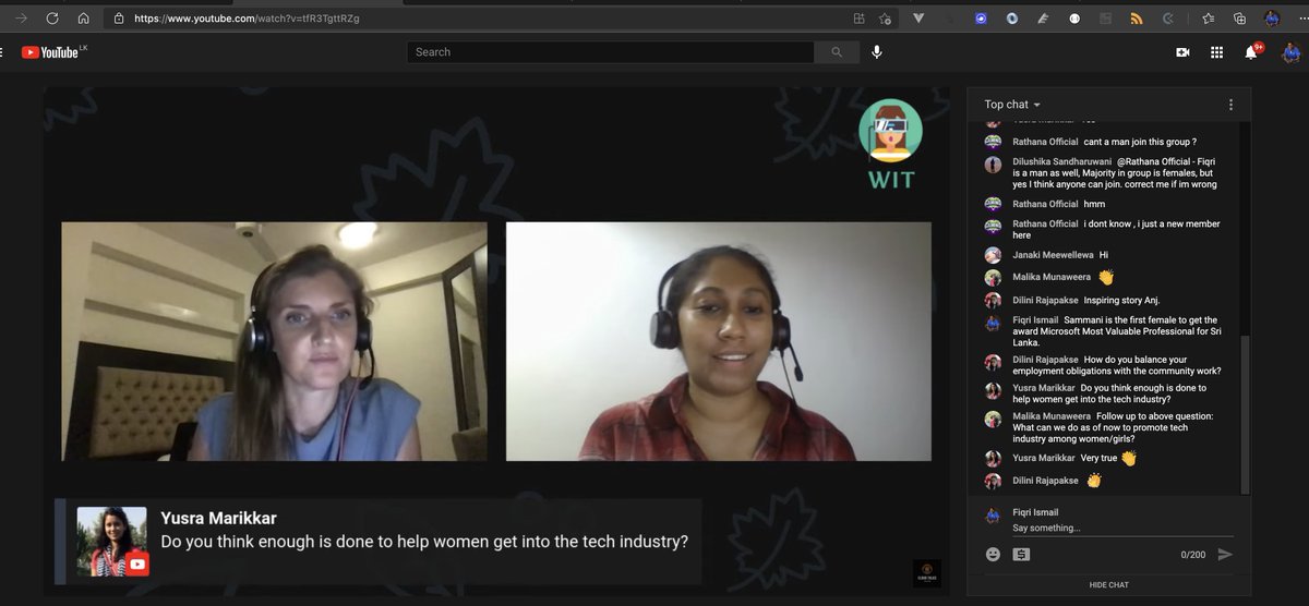 HansamaliGamage's tweet image. Thank you very much for spending your valuable time to encourage and motivate more ladies into the tech field #community #techgirlsl #girlspower #WomenInTechnology 
@fuzzymind1 @anjCerbolles