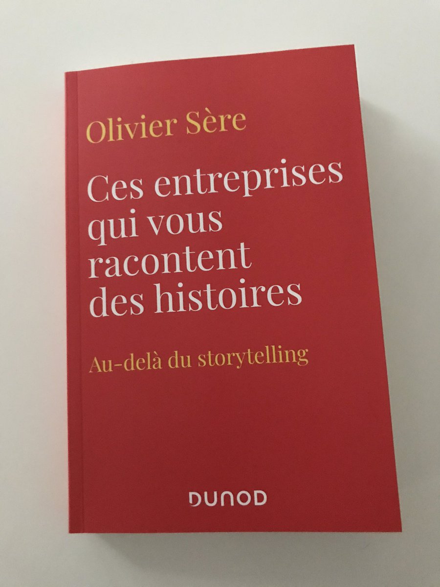 #VendrediLecture #storytelling un bel ouvrage d’Olivier Sère @HavasParis cc @CaretteJ