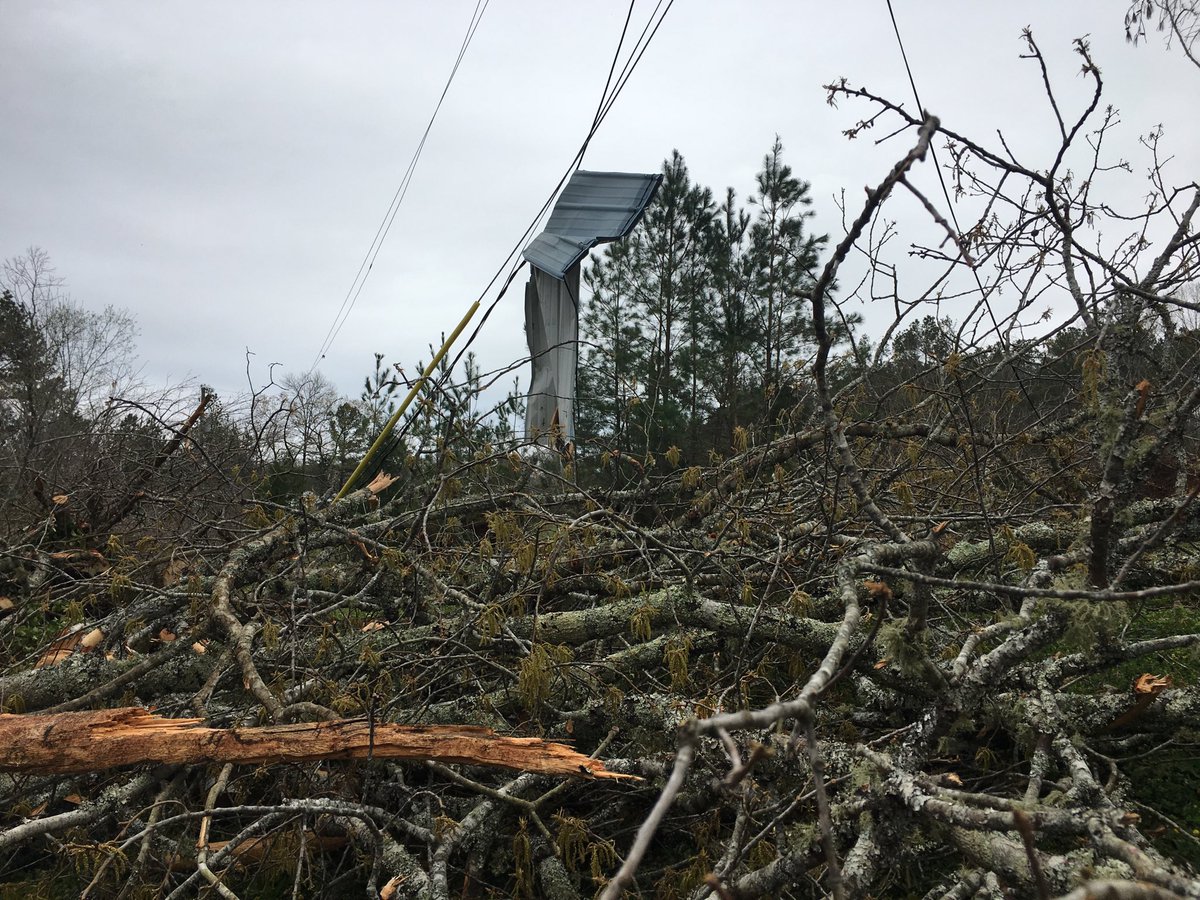BryanHenryWBRC's tweet photo. Cargile Creek Lake Mitchell in Chilton County. Stories of holding on to dear life and praying the ‘Our Father’ during a storm that left a mess! WSFA 12 News 4/5/6/10. https://t.co/REeY47H22u