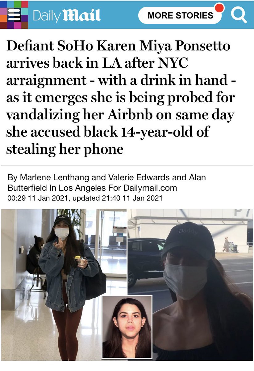 QueenVLion1's tweet photo. 🚨🗣#MiyaPonsetto IS JUST AS RESPONSIBLE AS THE STAFF @ArloHotels OF MAKING THE TRAUMATIC EXPERIENCE OF #KeyonHarroldJr 👑#KeyonHarroldSr 👑 ON 12/26/2020 #ProtectBlackFamilies 👑 #BlackLivesMatter #ArloHotel #SoHoKaren #WhitePrivilege #ThisIsAmerica 🇺🇸 https://t.co/7QoX7KN6cg