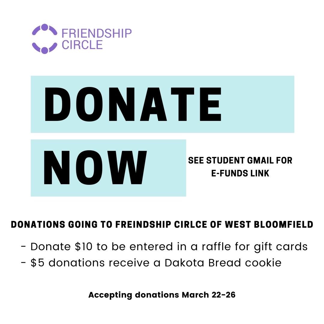 avabell112's tweet photo. Donate to Friendship Circle!! E-funds link in your student gmail :) https://t.co/X7FtaBjS6O