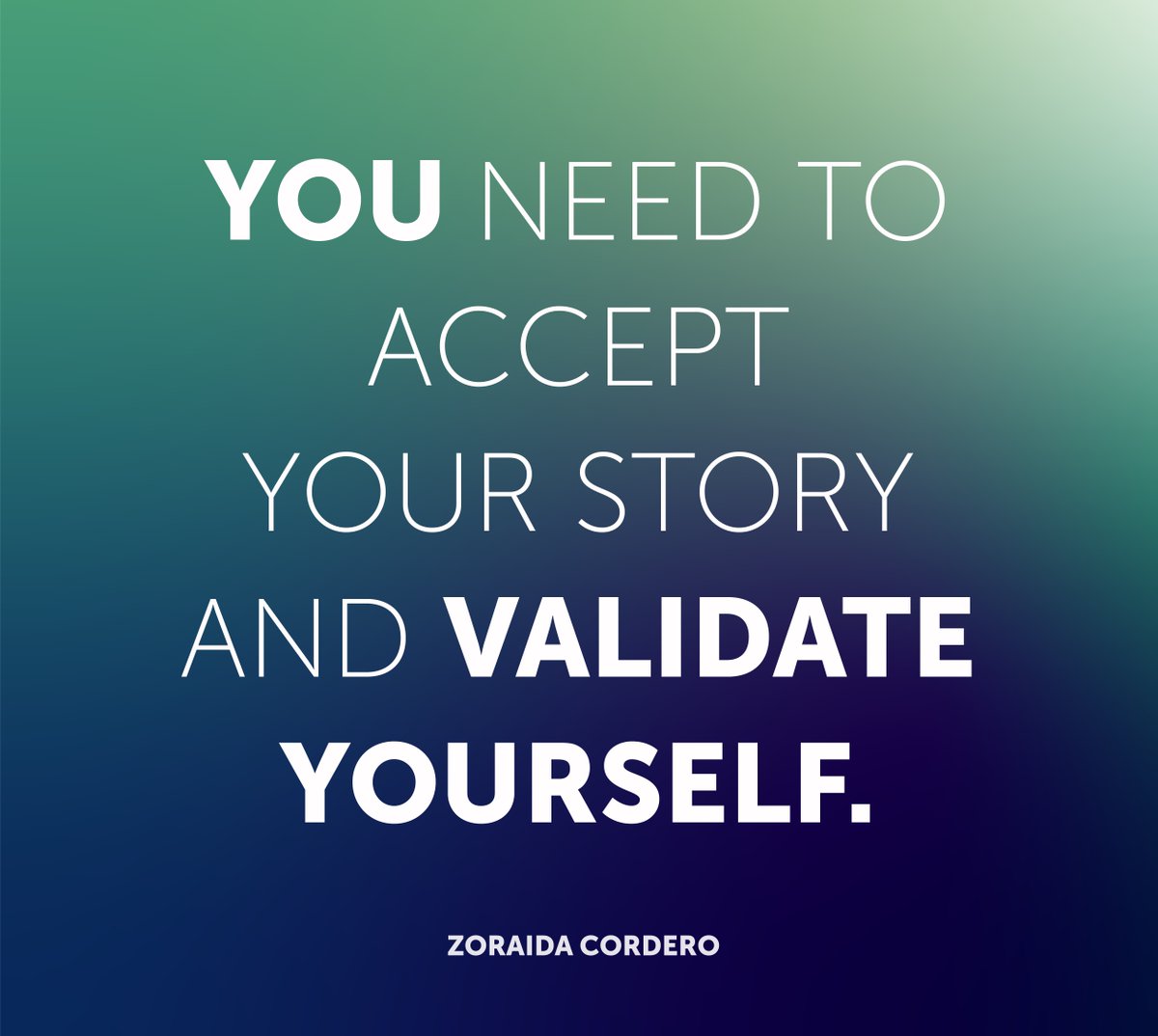 ourwordsheal's tweet photo. Powerful words from a powerful woman ✨👏🏽  @ZicX3ll. Have a meaningful day and make sure to check out all the incredible work Zoraida is doing @PromiseCorpsPHL for the West Philadelphia community. https://t.co/9KJXlJvROc