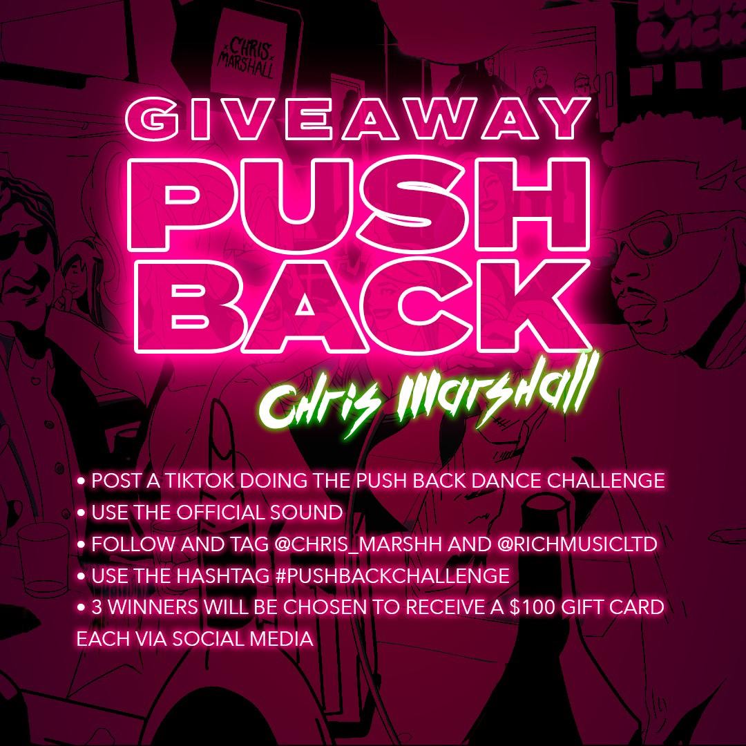 RichMusicLTD's tweet photo. ยกFeliz viernes a todos! ยฟYa formaron parte del #PushBackChallenge de @ChrisMarshMusic? ๐คSe les regalarรก $100 a 3 ganadores. ๐ธ #RichMusic #TikTok https://t.co/6TPYetEyzJ